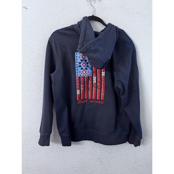 Ariat Rebar Aztec flag sweatshirt women size large - Picture 1 of 7